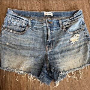 Pistola Light Blue Denim Shorts